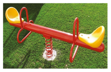 THEME PARK TWO SEATER SPRING SEESAW
